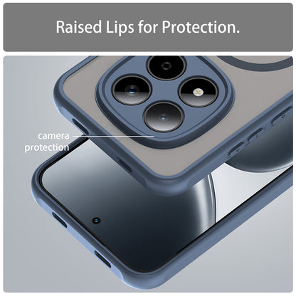 Capa MagSafe para Xiaomi Redmi Note 15 Pro 5G, Techsuit, HaloFrost II, Azul-marinho