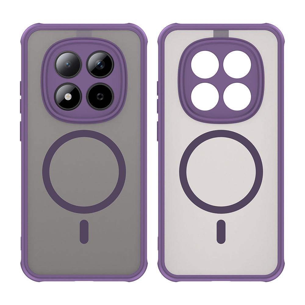 Capa MagSafe para Xiaomi Redmi Note 15 Pro 5G, Techsuit, HaloFrost II, Roxo