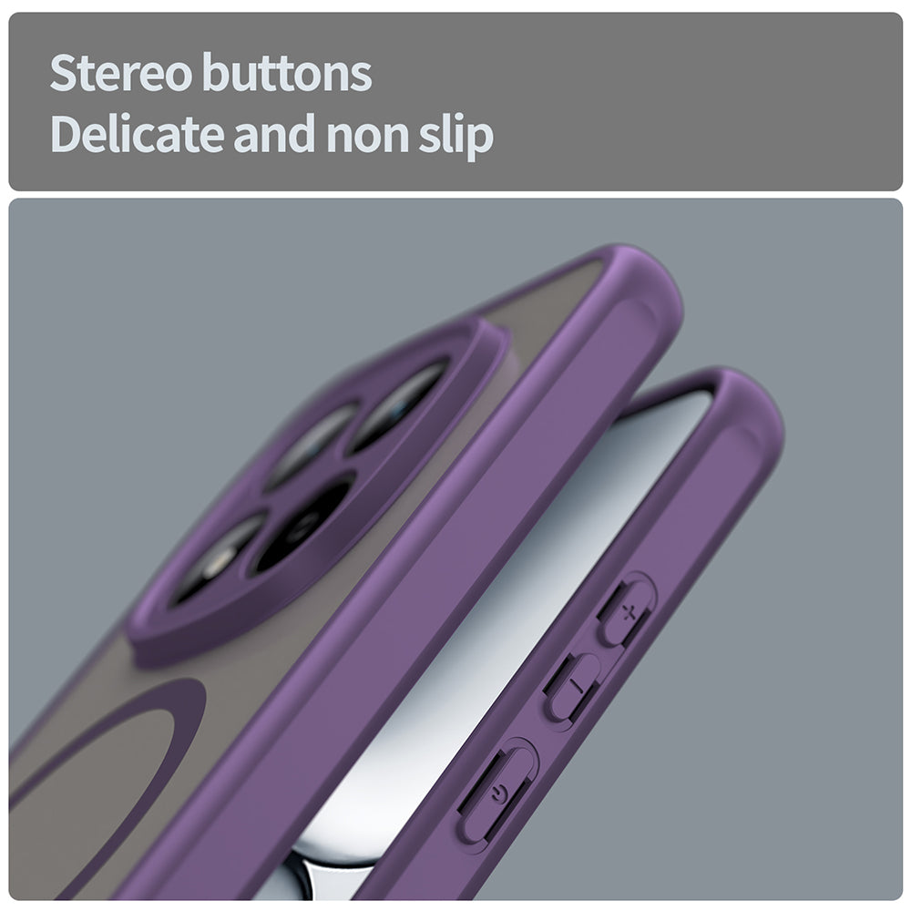Capa MagSafe para Xiaomi Redmi Note 15 Pro 5G, Techsuit, HaloFrost II, Roxo