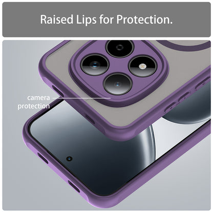 Capa MagSafe para Xiaomi Redmi Note 15 Pro 5G, Techsuit, HaloFrost II, Roxo