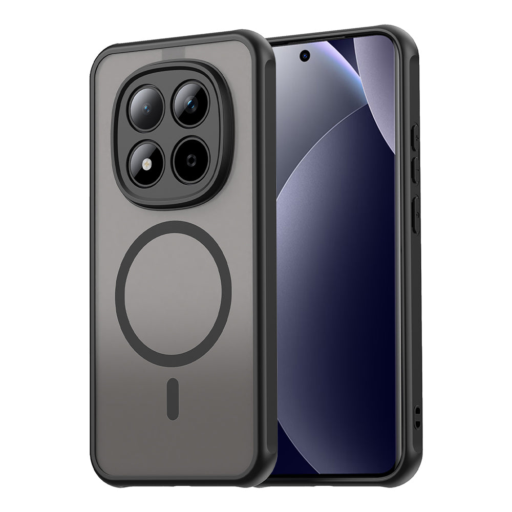 Capa MagSafe para Xiaomi Redmi Note 15 Pro 5G, Techsuit, HaloFrost II, Preta