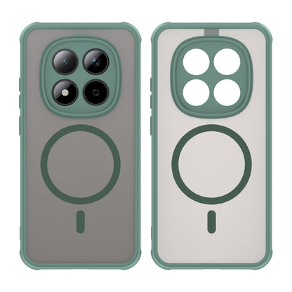Capa MagSafe para Xiaomi Redmi Note 15 Pro 5G, Techsuit, HaloFrost II, Verde
