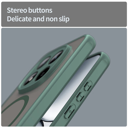 Capa MagSafe para Xiaomi Redmi Note 15 Pro 5G, Techsuit, HaloFrost II, Verde