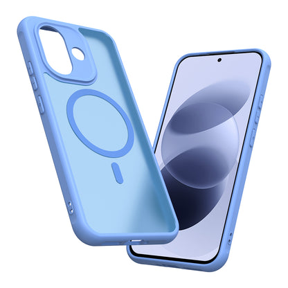 Capa MagSafe para Xiaomi Redmi Note 17 4G / Note 17 5G, Techsuit, HaloFrost II, Azul
