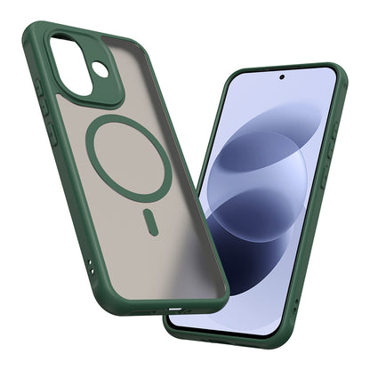 Capa MagSafe para Xiaomi Redmi Note 17 4G / Note 17 5G, Techsuit, HaloFrost II, Verde