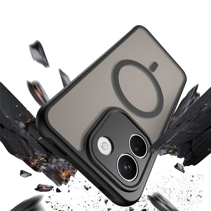 Capa MagSafe para Xiaomi Redmi Note 17 Pro Max, Techsuit, HaloFrost II, Preta