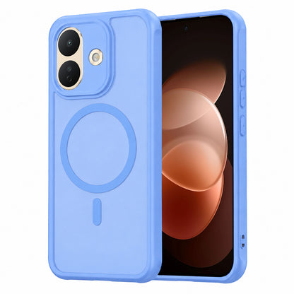Capa MagSafe para Xiaomi Redmi Note 17 Pro, Techsuit, HaloFrost II, Azul