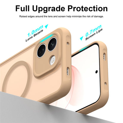 Capa MagSafe para Xiaomi Redmi Note 17 Pro, Techsuit, HaloFrost II, Dourada