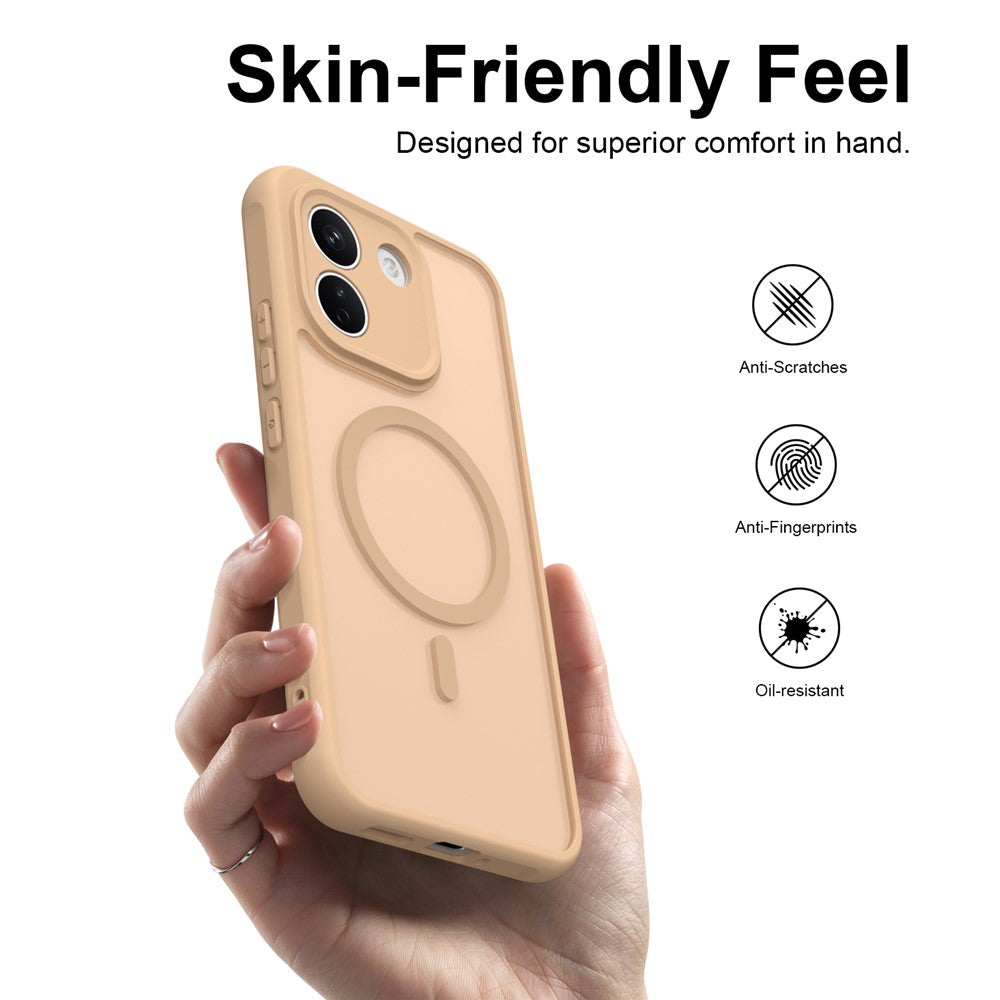 Capa MagSafe para Xiaomi Redmi Note 17 Pro, Techsuit, HaloFrost II, Dourada