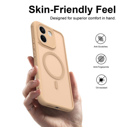 Capa MagSafe para Xiaomi Redmi Note 17 Pro, Techsuit, HaloFrost II, Dourada