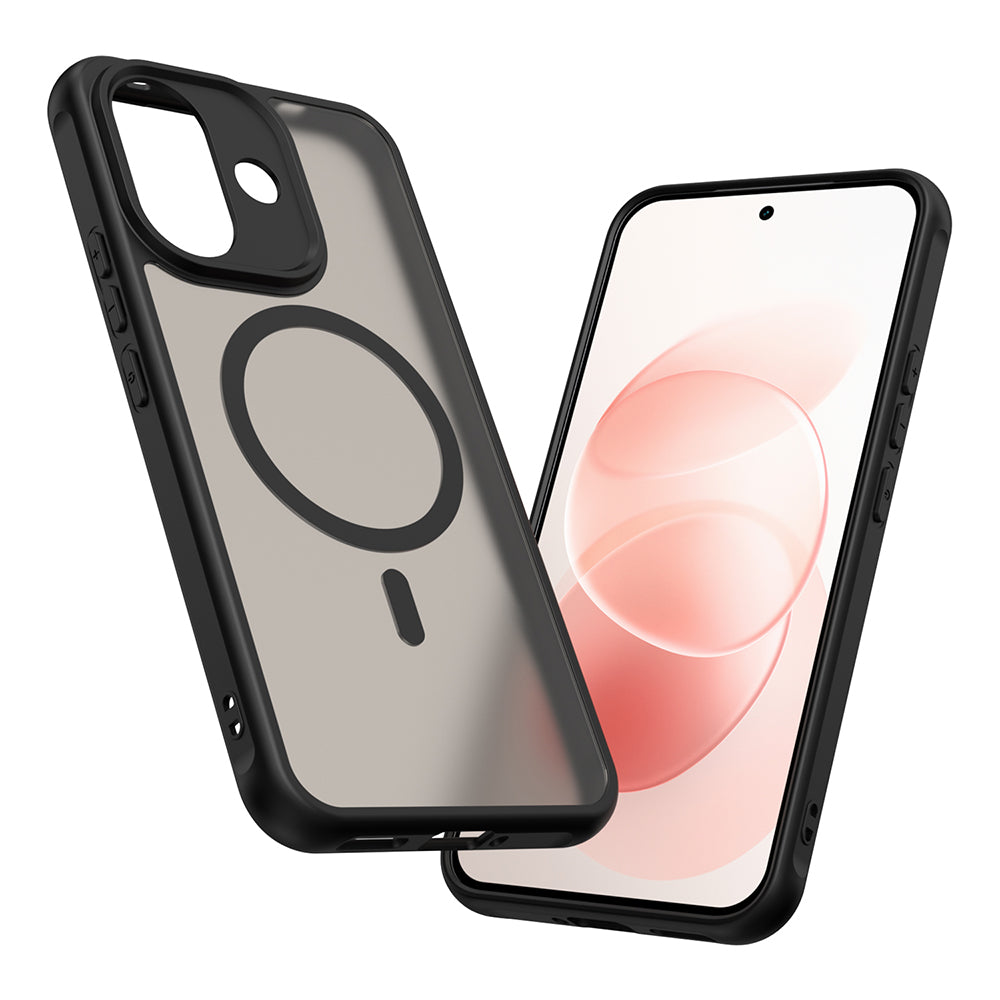 Capa MagSafe para Xiaomi Redmi Note 17 Pro, Techsuit, HaloFrost II, Preta