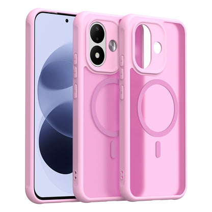 Capa MagSafe para Xiaomi Redmi Note 17 Pro, Techsuit, HaloFrost II, Rosa