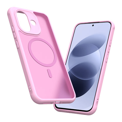 Capa MagSafe para Xiaomi Redmi Note 17 Pro, Techsuit, HaloFrost II, Rosa
