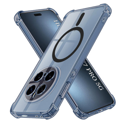 Capa MagSafe para Honor Magic7 Pro, Techsuit, à prova de choque, Fumada