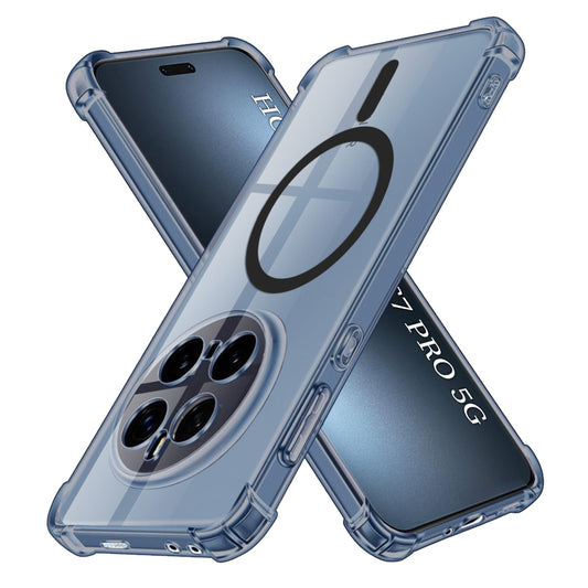Capa MagSafe para Honor Magic7 Pro, Techsuit, à prova de choque, Fumada
