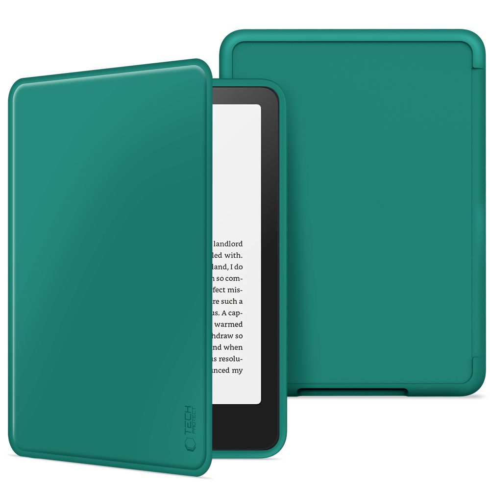 Capa para Amazon Kindle Paperwhite 6 polegadas, Tech-Protect, SmartCase, Verde