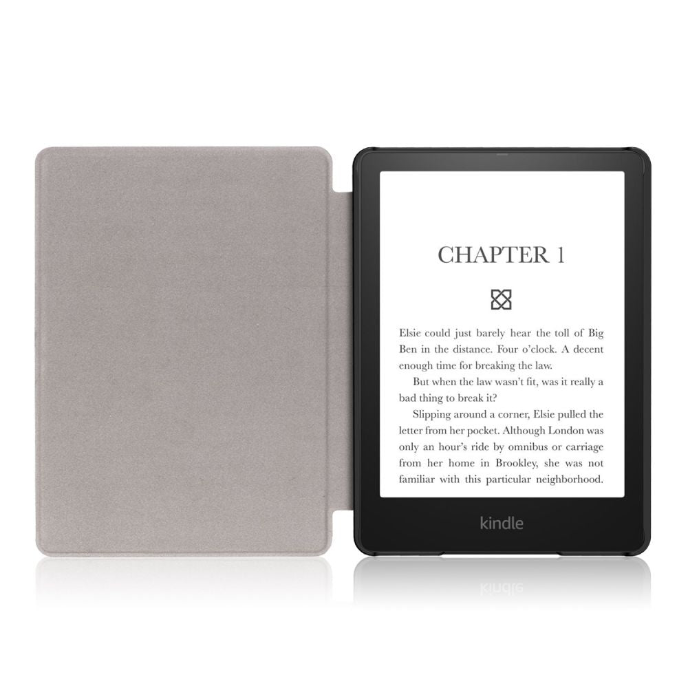 Capa para Amazon Kindle Paperwhite 5 polegadas, Techsuit, SmartCover, Preta
