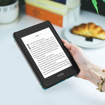 Capa para Amazon Kindle Paperwhite 5 polegadas, Techsuit, SmartCover, Preta