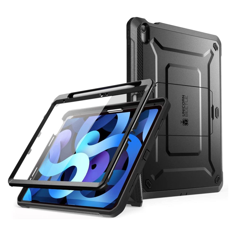 Capa para Apple iPad (2025) / iPad (2022), Supcase, Unicorn Beetle Pro, Preta