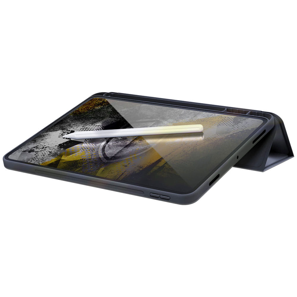 Capa para Apple iPad (2025) / (2022), 3MK, Soft Tablet, Preta