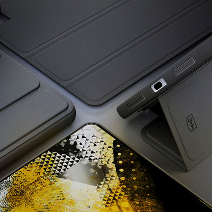 Capa para Apple iPad (2025) / (2022), 3MK, Soft Tablet, Preta