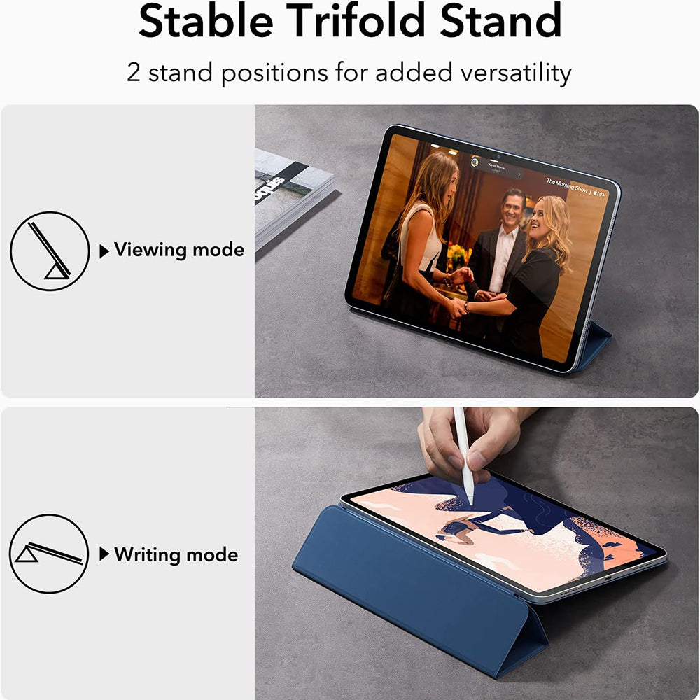 Capa para Apple iPad (2025) / (2022), ESR, Rebound, Azul-marinho