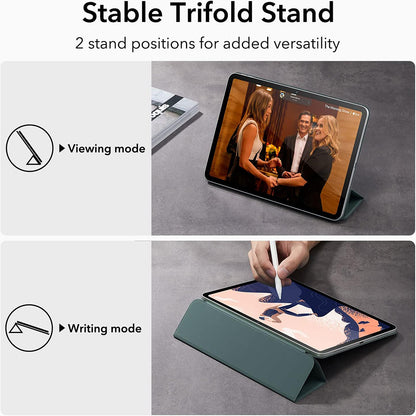 Capa para Apple iPad (2025) / (2022), ESR, Rebound, Verde Acetinado