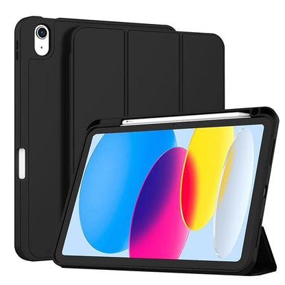 Capa para Apple iPad (2025) / (2022), Techsuit, Flex Trifold, Preta