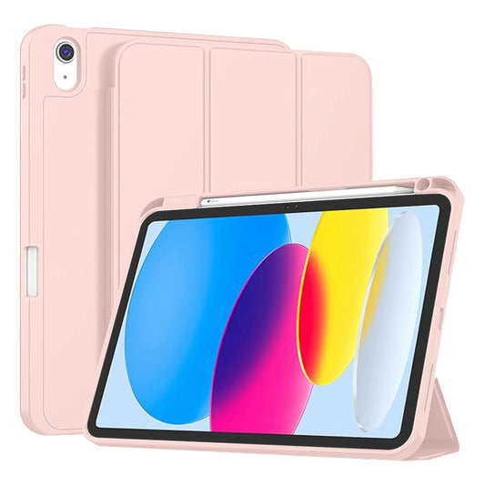 Capa para Apple iPad (2025) / (2022), Techsuit, Flex Trifold, Rosa