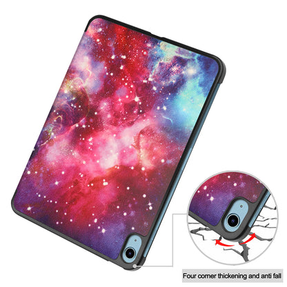 Capa para Apple iPad (2025) / (2022), Techsuit, FoldPro Galaxy, Multicolor