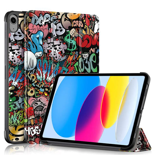 Capa para Apple iPad (2025) / (2022), Techsuit, FoldPro Urban Vibe, Multicolor