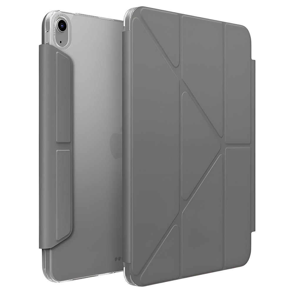 Capa para Apple iPad (2025), UNIQ, Camden Click, Cinza