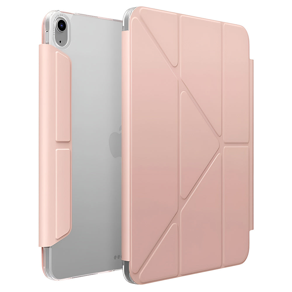 Capa para Apple iPad (2025), UNIQ, Camden Click, Rosa