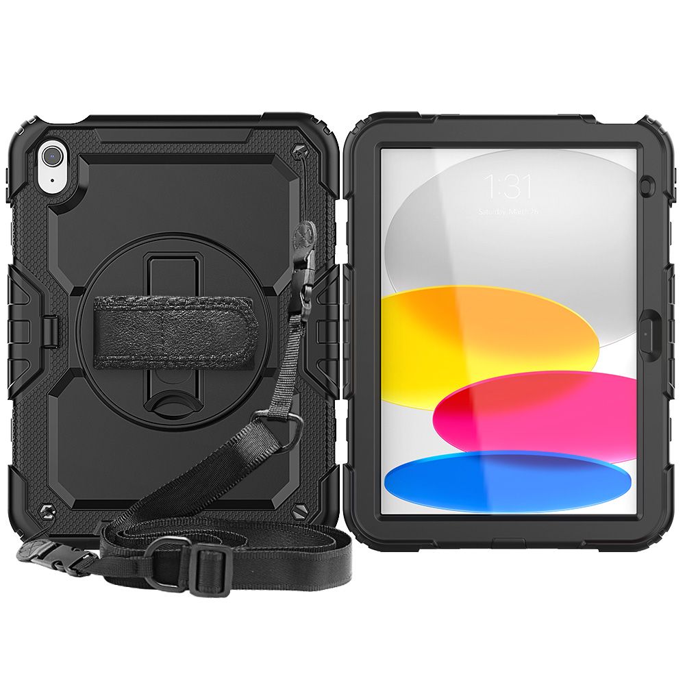 Husa pentru  Apple iPad (2025) / (2022), Tech-Protect, Solid360, Neagra