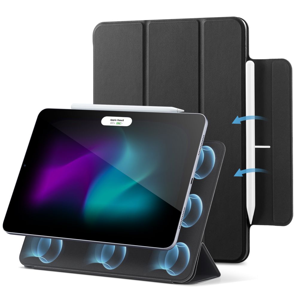 Capa para Apple iPad Pro 13 (2024), ESR, Rebound, Preta