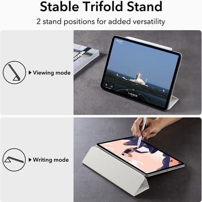 Capa para Apple iPad Air 11 (2024) / Air (2022) / Air (2020) / Pro 11 (2018), ESR, Rebound, Branca