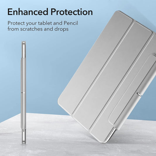 Capa para Apple iPad Air 11 (2024) / Air (2022) / Air (2020) / Pro 11 (2018), ESR, Rebound, Cinza