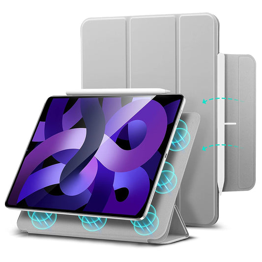 Capa para Apple iPad Air 11 (2024) / Air (2022) / Air (2020) / Pro 11 (2018), ESR, Rebound, Cinza