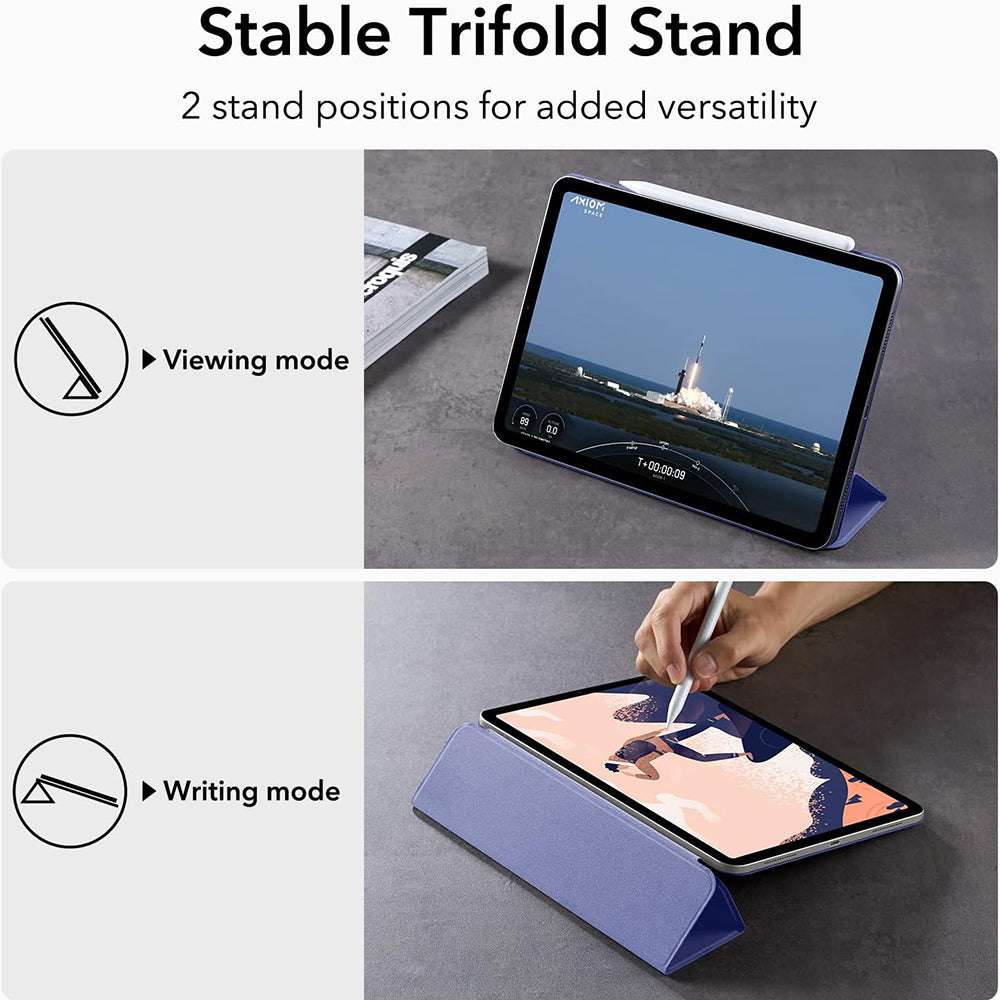 Capa para Apple iPad Air 11 (2024) / Air (2022) / Air (2020) / Pro 11 (2018), ESR, Rebound, Roxa