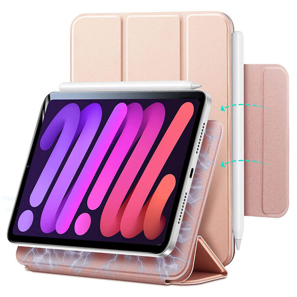Capa para Apple iPad Air 11 (2024) / Air (2022) / Air (2020) / Pro 11 (2018), ESR, Rebound, Rosa Dourada
