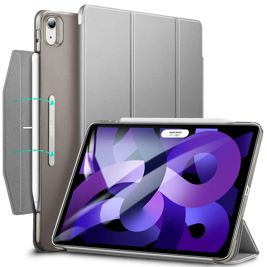 Capa para Apple iPad Air 11 (2025) / Air 11 (2024) / Air (2022) / Air (2020), ESR, Ascend Trifold, Cinza