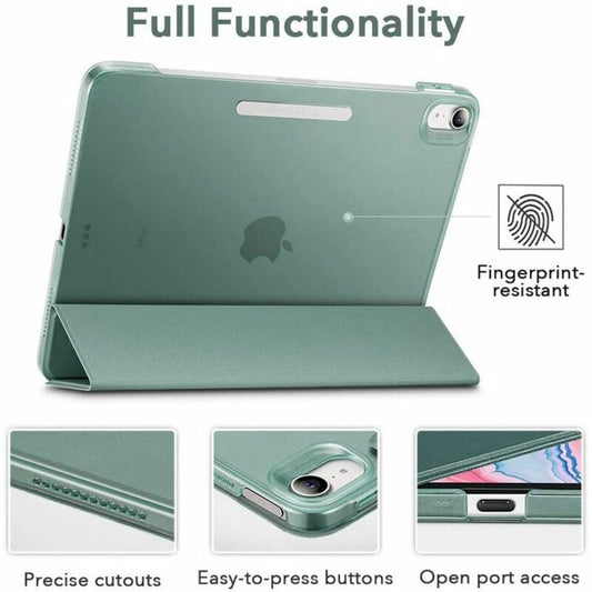 Capa para Apple iPad Air 11 (2025) / Air 11 (2024) / Air (2022) / Air (2020), ESR, Ascend Trifold, Verde Acetinado