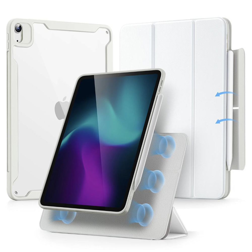 Capa para Apple iPad Air 11 (2026) / iPad Air 11 (2025) / Air 11 (2024) / Air (2022) / Air (2020), ESR, Rebound Hybrid, Branca