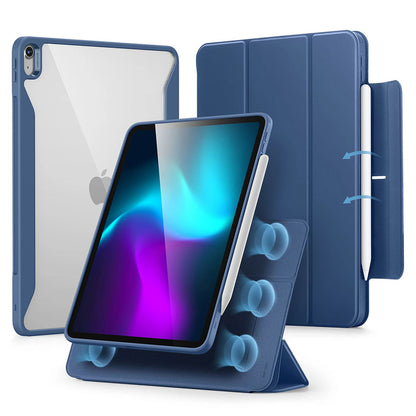Capa para Apple iPad Air 13 (2026) / Air 13 (2025) / Air 13 (2024), ESR, Rebound Hybrid, Azul Marinho
