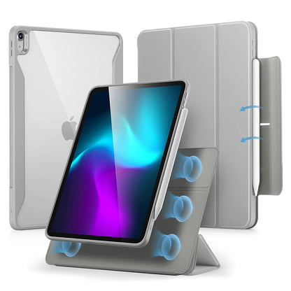 Capa para Apple iPad Air 13 (2025) / Air 13 (2024), ESR, Rebound Hybrid, Cinza