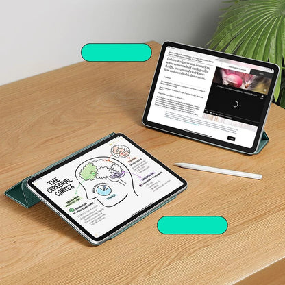 Capa para Apple iPad Air 13 (2026) / Air 13 (2025) / Air 13 (2024) / Pro 12.9 (2022) / Pro 12.9 (2021), ESR, Rebound, Verde Satinado