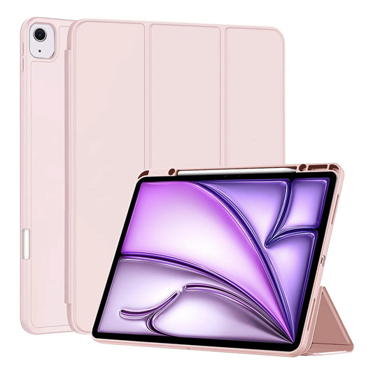 Capa para Apple iPad Air 13 (2026) / Air 13 (2025) / Air 13 (2024), Techsuit, Flex Trifold, Rosa