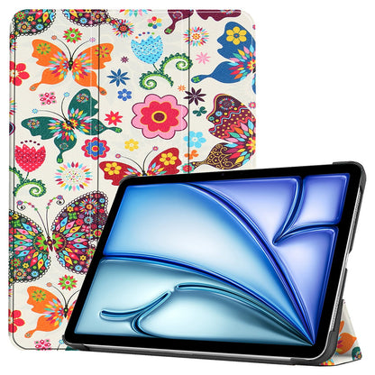 Capa para Apple iPad Air 13 (2026) / Air 13 (2025) / Air 13 (2024), Techsuit, FoldPro Butterfly, Multicolor
