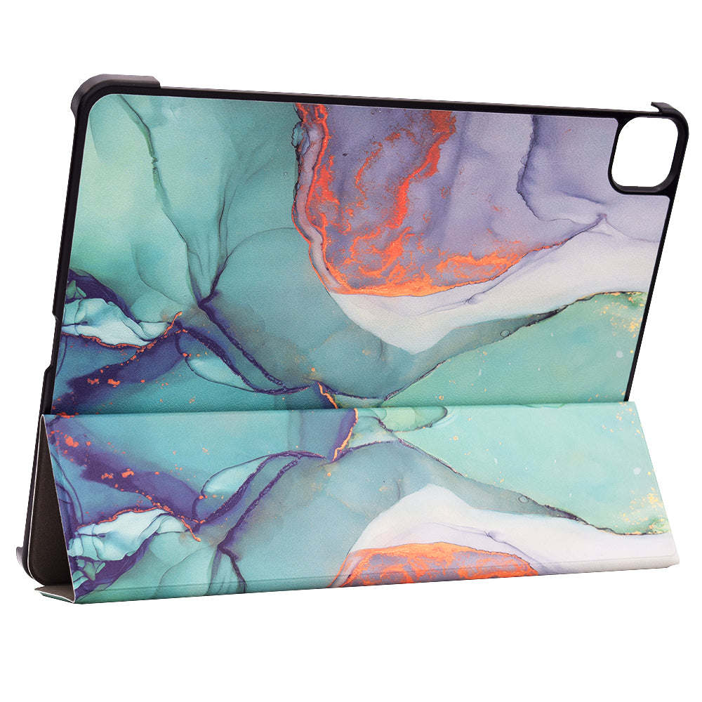 Capa para Apple iPad Air 13 (2026) / Air 13 (2025) / Air 13 (2024), Techsuit, FoldPro Green Time, Multicolor