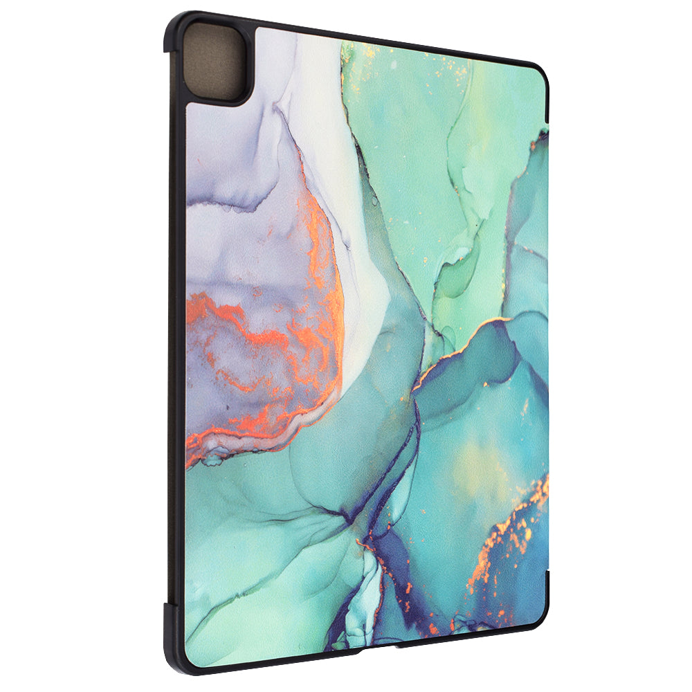 Capa para Apple iPad Air 13 (2026) / Air 13 (2025) / Air 13 (2024), Techsuit, FoldPro Green Time, Multicolor